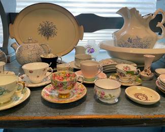 Assorted china