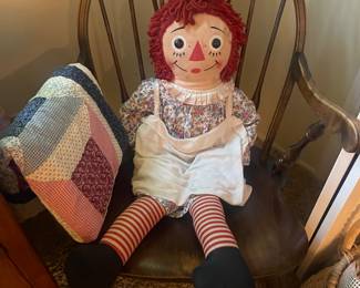1960's Knickerbocker Raggedy Ann