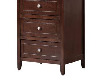 Two three-drawer nightstands