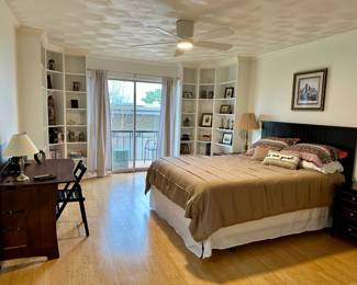 Queen bedding and headboard--NEW!