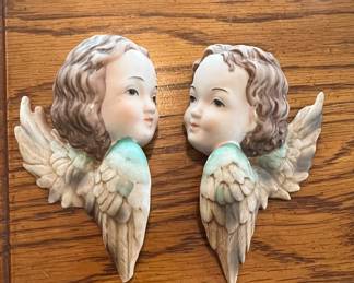 vintage Lefton angels