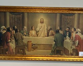 The Lord's Supper framed