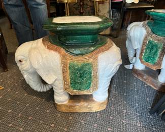 Chinese Ceramic Elephants