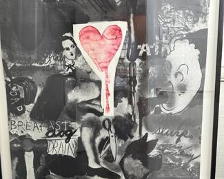 "Picabia" by Jim Dine