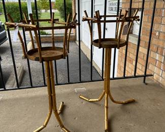 Italian Gilt Champagne or Plant Stands