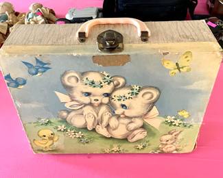 Vintage Small Suitcase