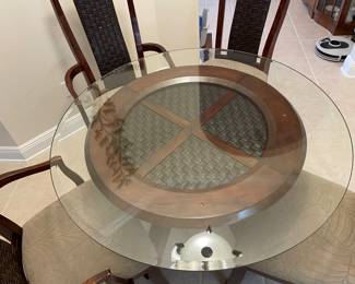 Unique Table and Four Chairs