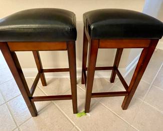 Two bar stools
