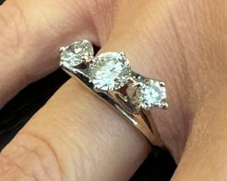 1.75 cttw Diamond & 14k White Gold