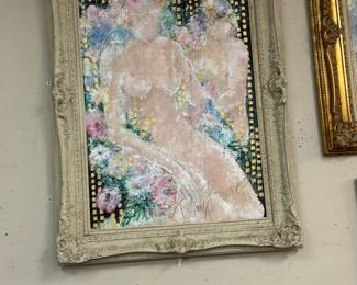 Large Teeny Brannon Painting on Canvas