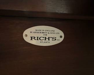 Detail of Tag