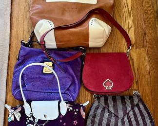 Longchamp, Kate Spade, Lilly +