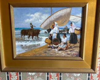 Painting on Board from Carlisle Gallery