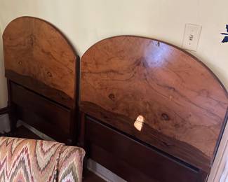 Antique French Twin Beds. Bright spot is in the picture. No flaw on furniture