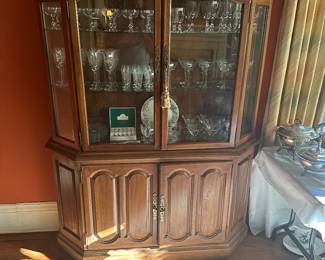 Davis Cabinet China Cabinet ( needs some TLC)