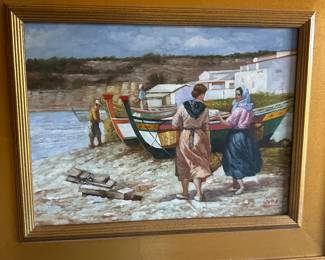 Painting on Board from Carlisle Gallery