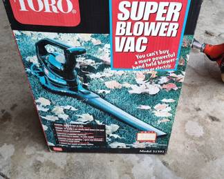 TORO  VAC $20.00