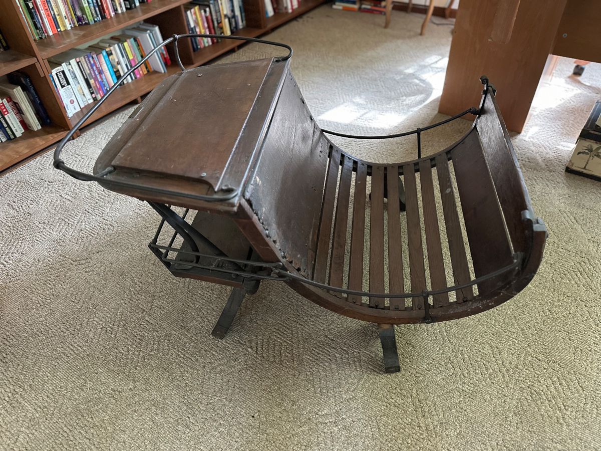 Antique Sleigh Desk 