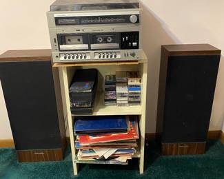 Turntable and speakers