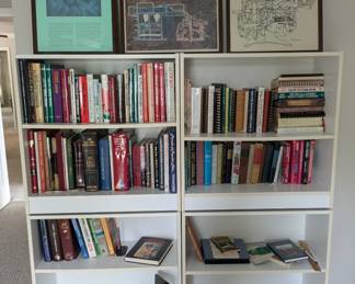 Bookcases and books!