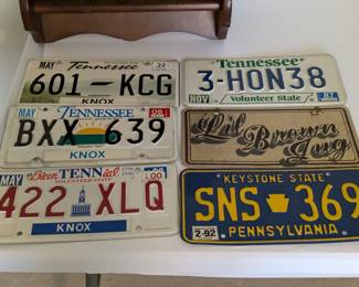License plates