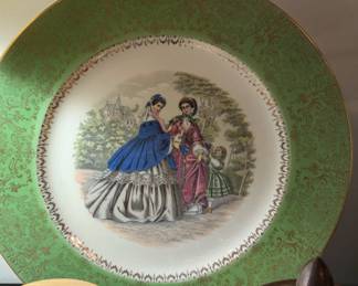 Century by Salem 23 Karat Green Gold 10.5" plate