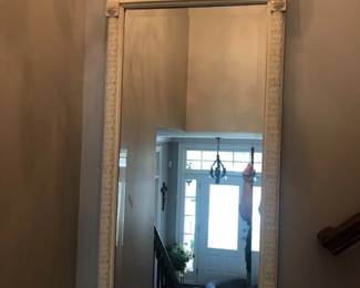 Lovely Distressed White Wall Frame