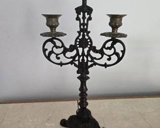 Ornate Brass Candlestick