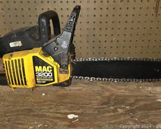 Mac 3200 Gas Chainsaw