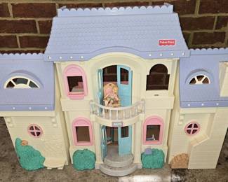 Fisher Price Loving Family Doll House with Accessories and Fisher Price Briarberry