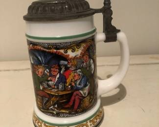 Attractive Vintage Porcelain Stein
