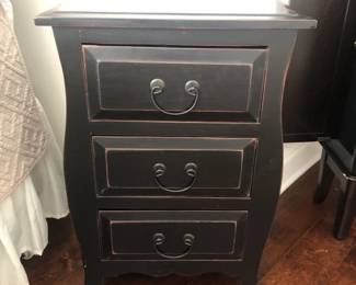 Dark Vintage Bed Side Table