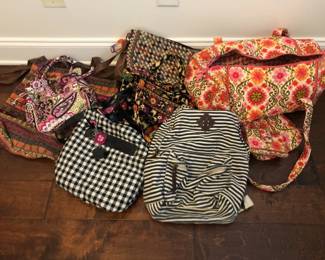 Seven Colorful Handbags and More Some Vera Bradley