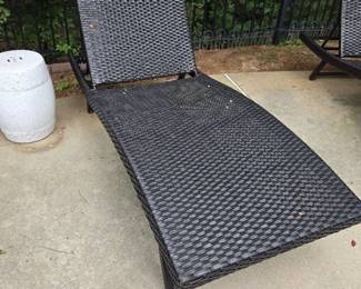 Nice Resin Wicker Lounge Chair