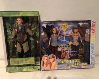 Special Edition Dolls Mary Kate and Ashley and Ken as Legolas