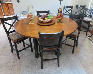 Dining table with chairs