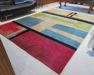 Modern area rug