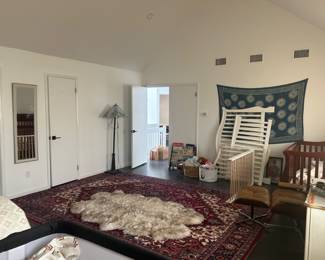 lamp- $50 OBO, crib- $175, shag- $150 OBO