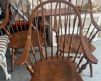 Wood chairs 