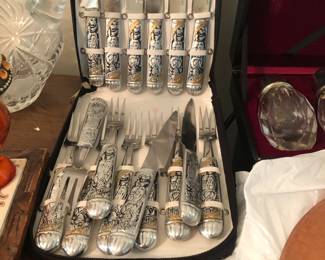 decorative knives and forks