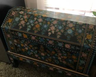 Hand painted trunk