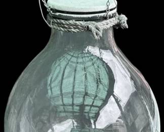 Large Glass Buoy Decor