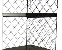 Black Hanging Wire Shelf