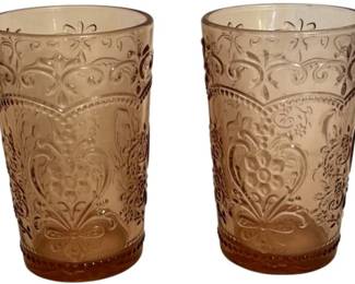 The Pioneer Woman Pink Glasses Tumblers