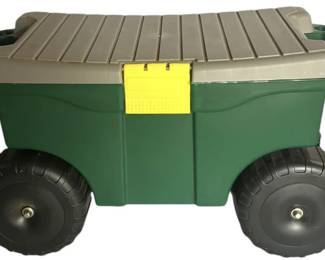 NEW Rolling Garden Cart with Seat