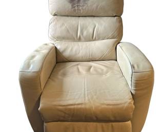 Beige Power Recliner