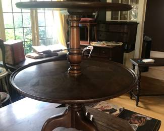 Two-tier Butler’s table/pie table.