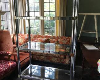 Maison Jansen shelf unit, 2 available, sold as a set.