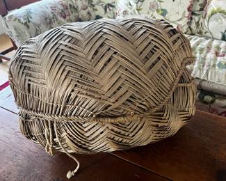 Fabulous Carrying Basket by Brazilian Indian Tribe 