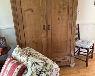 Two Door Solid Wood Cabinet